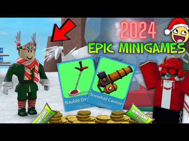 How To Complete The NPC Quests in RBLX: Epic Minigames' 2024 Xmas Update!