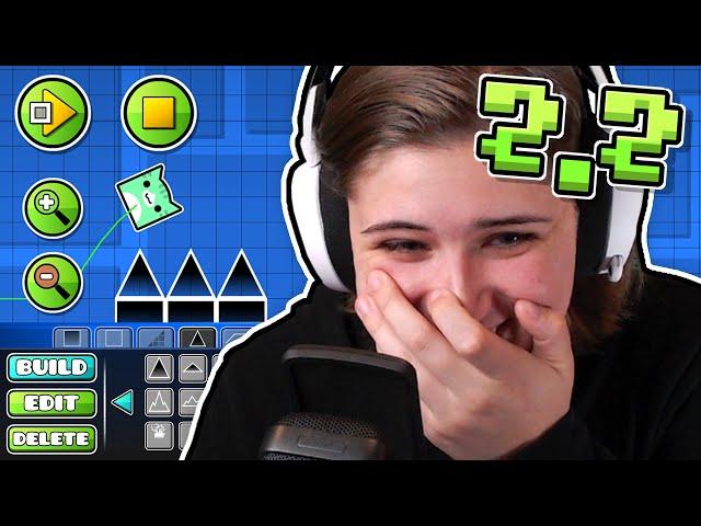 THE 2.2 EDITOR IS CRAZY (ft. Wulzy) - Geometry Dash