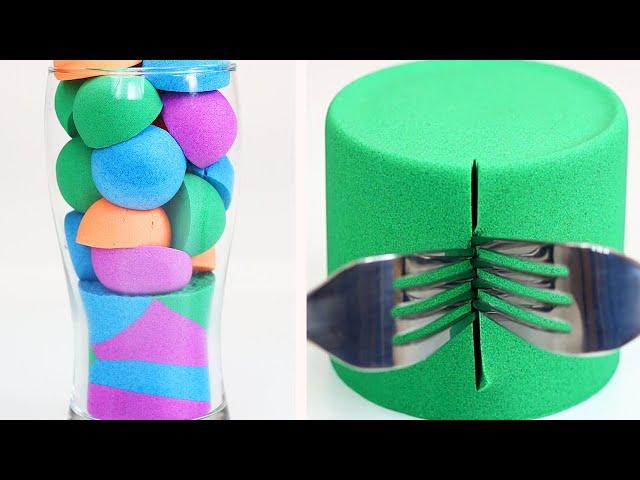 1 Hour Kinetic Sand ASMR! Satisfying Sand ASMR Cutting! Relaxing Kinetic Sand ASMR #13