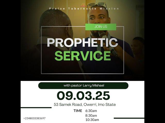 JOIN US LIVE NOW |  PROPHETIC SERVICE WITH PASTOR LARRY MISHAEL#HallelujahChallenge2025