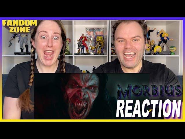 MORBIUS Official Trailer REACTION