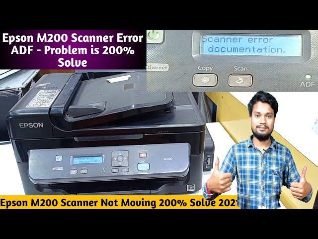 Epson M200 Scanner Error See Your Documentation Solutions | Epson M200 Scanner Not Working