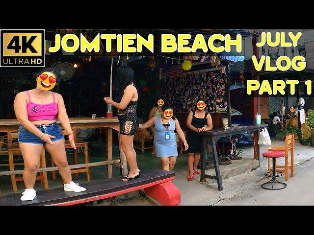 Jomtien Beach   Second Update Vlog Part 1   July 2024 Pattaya Thailand