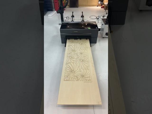 What? Laser Engrave a 3 Meters Long Wood Decoration with xTool P2 CO2 Laser Machine? #asmr