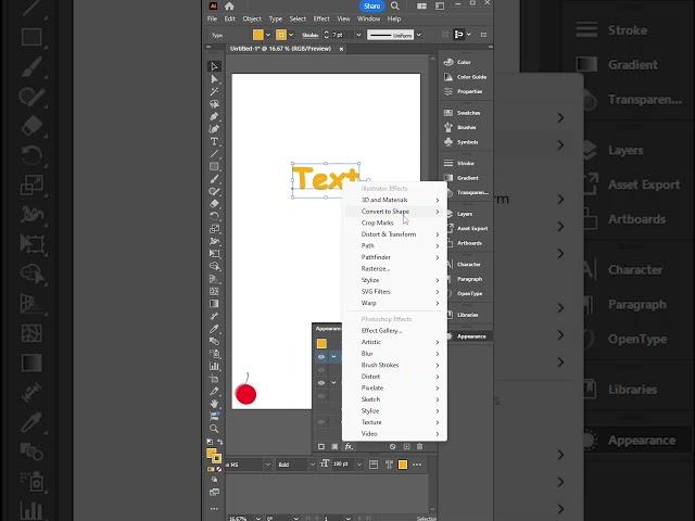 How to Create an Editable Ellipse Around Text in Illustrator | Quick Tutorial