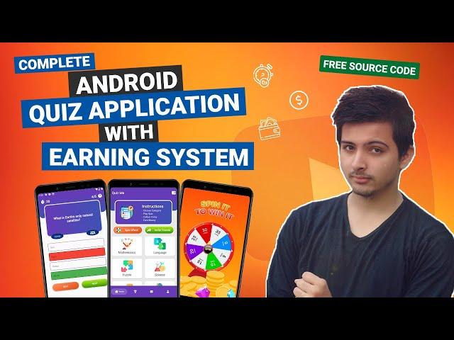 Complete Android Quiz Game with Earning System in Hindi/Urdu