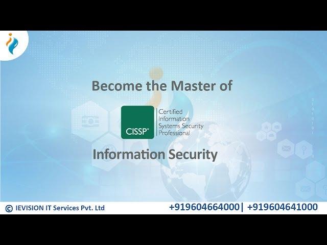 Certified Information System Security Professional - IEVISION