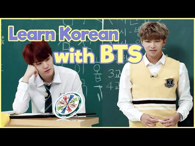 Learn Korean with BTS