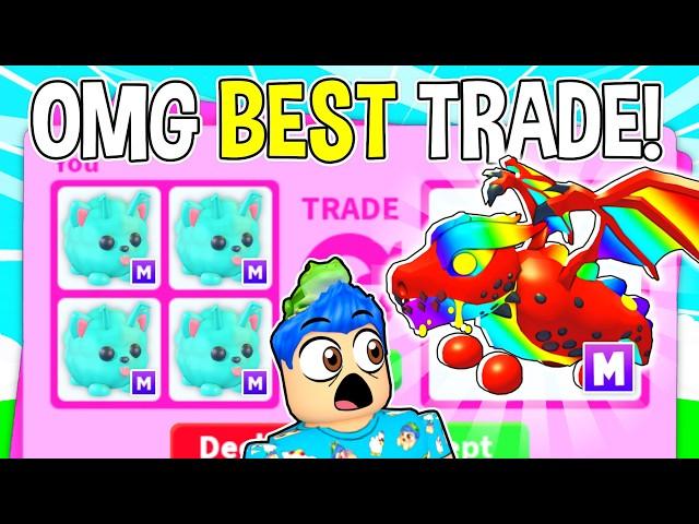 Trading The CUTEST *MEGA PUPTUNE* In Adopt Me Roblox! Adopt Me Trading In Rich Servers!