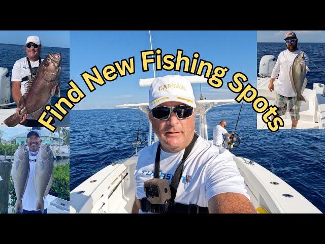 How To Find New Fishing Spots!  We Catch Mahi, Tile Fish + Catch Clean & Cook A Huge Snowy Grouper