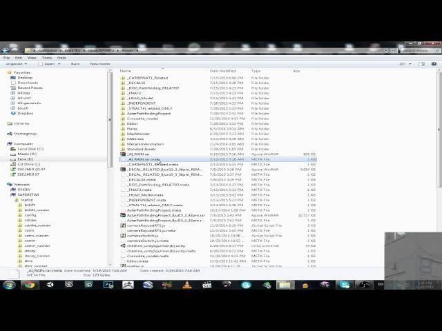 UNITY 3D / 5 - What files and folders to delete before BACKUP