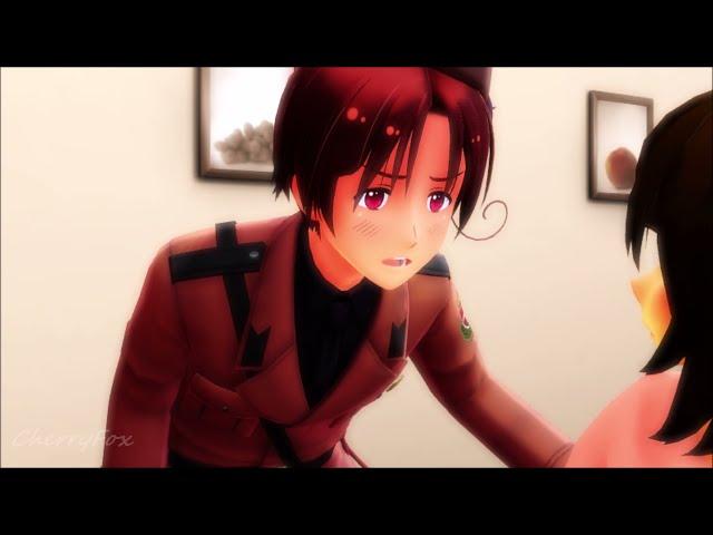 CherryFox Slacking Off [Hetalia/MMD] (Motion DL)