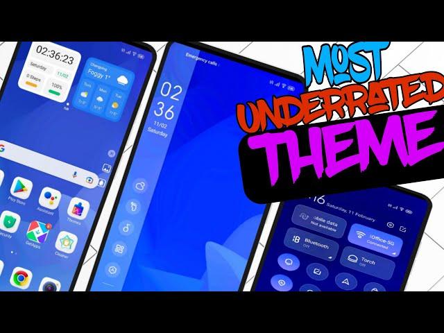 Most Underrated Xiaomi Theme  | MIUI 14 Best Theme Ever - Android 966