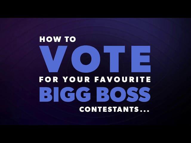 Bigg Boss Telugu 4 - How To Vote