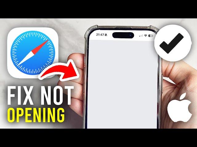 Fix Safari Not Opening Websites On iPhone - Full Guide