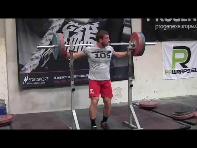 Dmitry Klokov - Behind the neck Press @ Butcher's Garage 10-04-2014