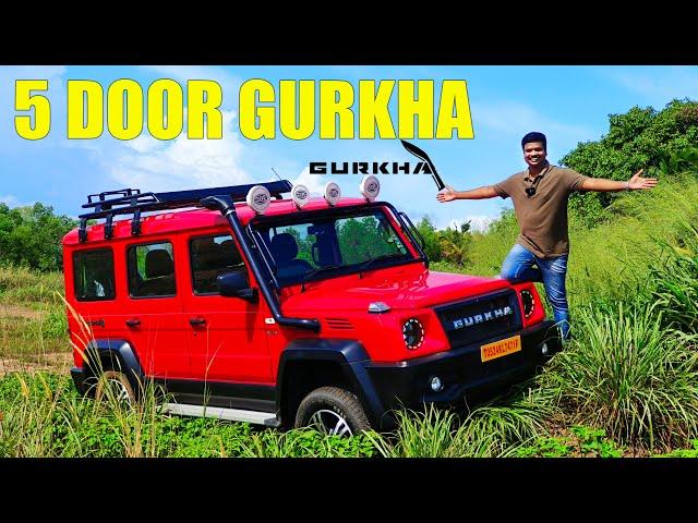 5 Door Gurkha Malayalam Review, 2024 New Force Gurkha Lifestyle Off Road MPV, RobMyShow