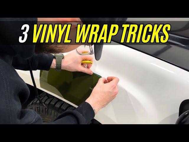 3 Vinyl Wrapping Tips/Tricks for Beginners (Real Time)