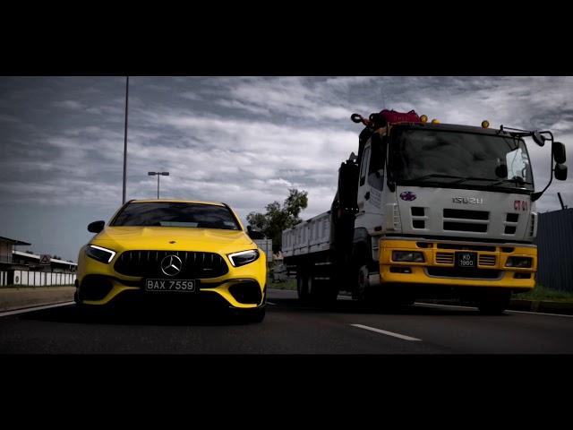 A45s 4matic+ AMG... SUN YELLOW