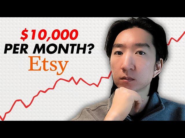 Is Etsy Side Hustle Really Worth It? (0-10k Ep.8)