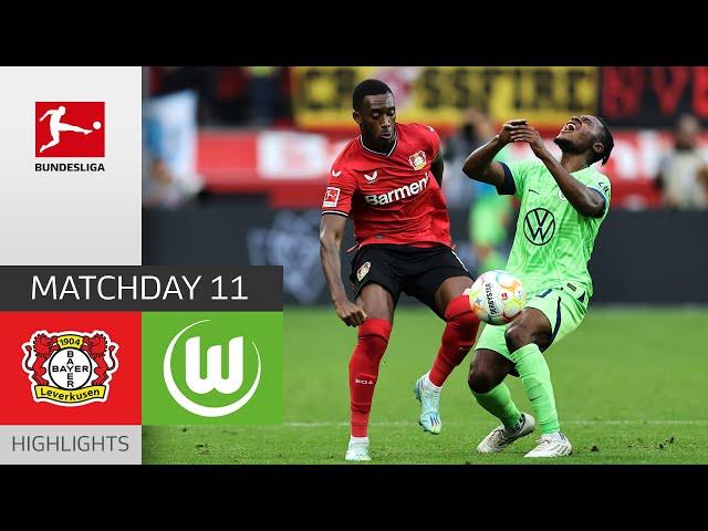 Bayer 04 Leverkusen - VfL Wolfsburg 2-2 | Highlights | Matchday 11 – Bundesliga 2022/23