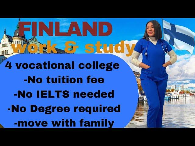 NEW UPDATE| MOVE TO FINLAND 2024 FOR FREE|| NO TUITION FEE 100% SCHOLARSHIP