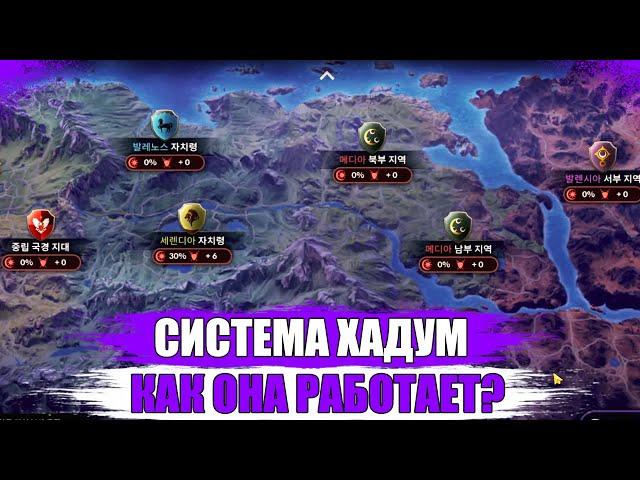 [Black Desert Mobile] Система Хадум что это и как работает?