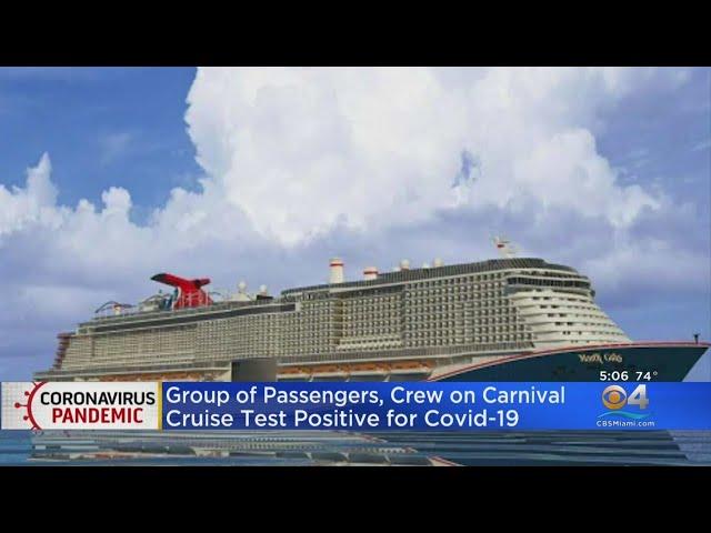 Group Of Passengers, Crew on Carnival Cruise Test Positive For COVID-19