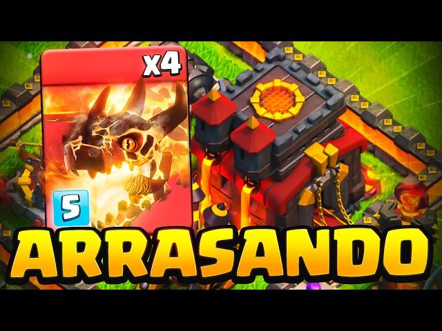 Tengo SUPER DRAGONES con TH10   ¡¡Menudo ABUSO!! 