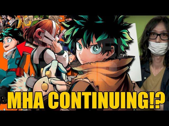 HORIKOSHI SAID WHAT!?!? MHA Possibly Continuing After Ending! | My Hero Academia