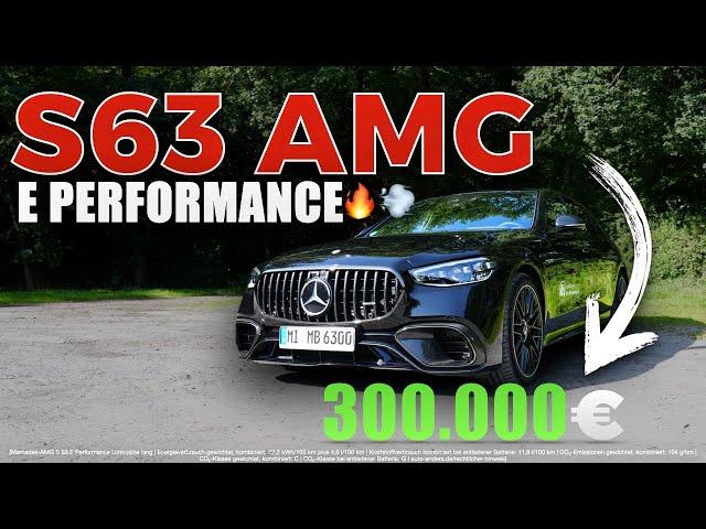 Mercedes-Benz S63 AMG E Performance: 800 PS auf 2,5 Tonnen