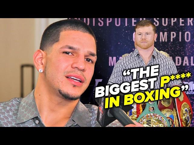 Edgar Berlanga labels Canelo SUPER P**** over Benavidez & SLAMS Plant!