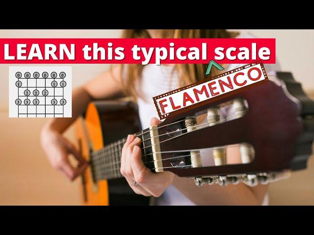 How to Play Essential Spanish Guitar & Flamenco Scale | E Phrygian | LEARN this FIRST  ️