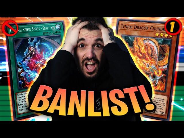 THEY FINALLY DID IT!! - Yu-Gi-Oh LIVE Banlist Reaction