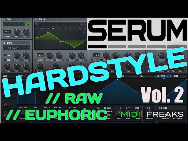 SERUM HARDSTYLE Revolution PRESETS Vol. 2