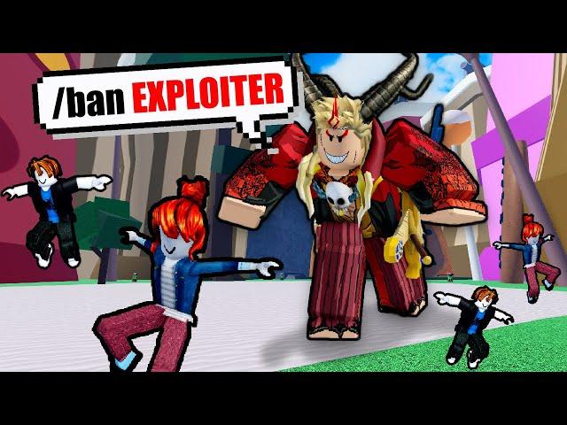 24 Hours of Banning EXPLOITERS in Blox Fruits