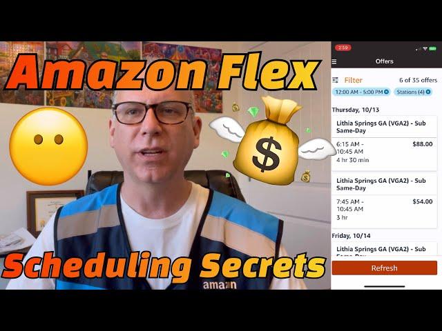 Tips For Scheduling Amazon Flex Blocks