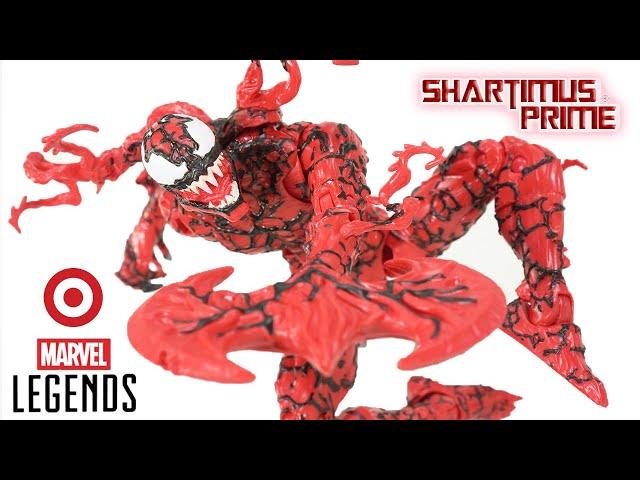 Marvel Legends Carnage Target Exclusive Spider-Man Vintage Retro Card Figure Review