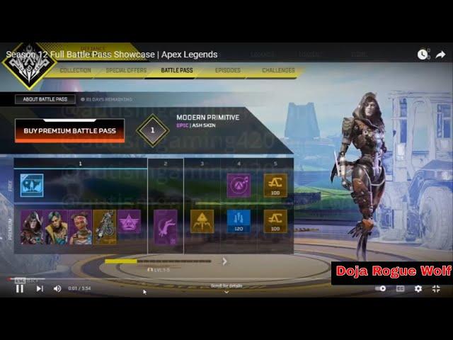 *LEAKED* Season 12 Full Battle Pass & Apex Season 12 Collection Event | Apex Legends Season 12