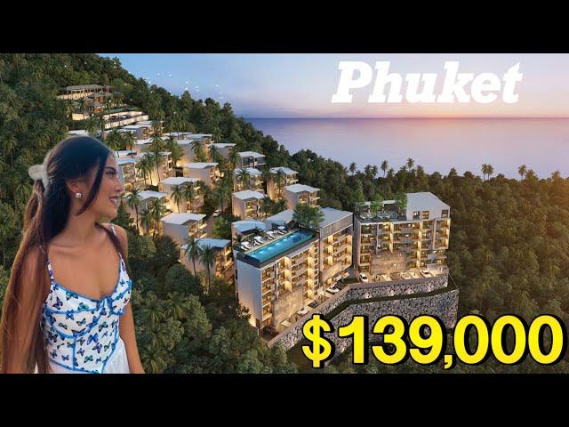 $139,000 (5M THB) “Beautiful West Coast View!” Upcoming Phuket Apartment Condo 800M from Karon Beach