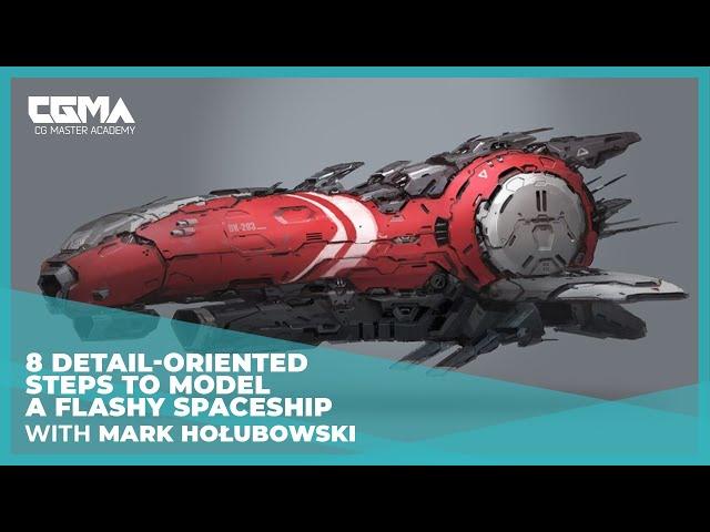 8 Detail-Oriented Steps to Model a Flashy Spaceship | Mark Hołubowski