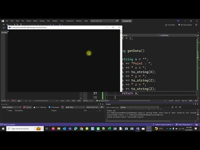 2D CAD Development with C++ in Visual Studio   Part 04