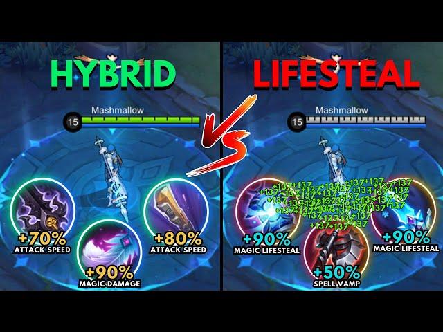 Silvanna Hybrid Build vs Silvanna Lifesteal Build