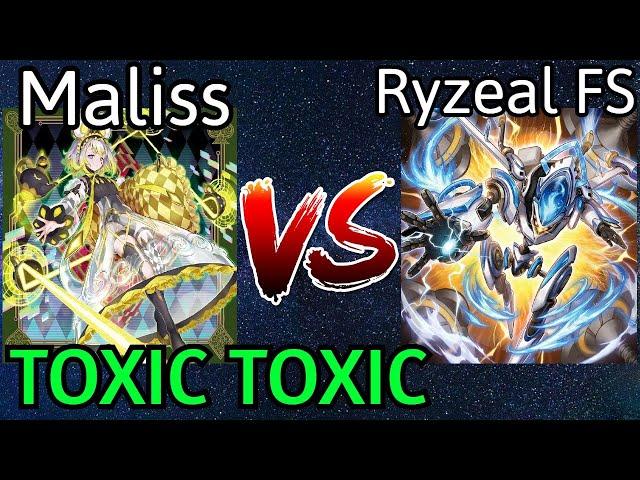 Maliss Vs Ryzeal Fiendsmith TOXIC TOXIC High Rated DB Yu-Gi-Oh!