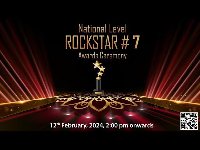 National-level Rockstar#7 Award Ceremony