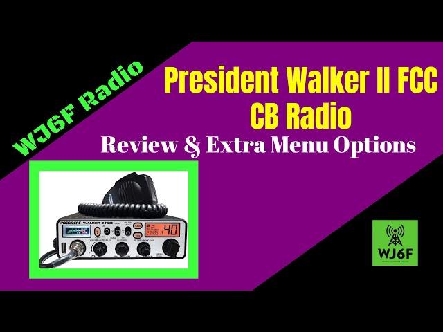 President Walker II FCC Review and Extra Menu Items