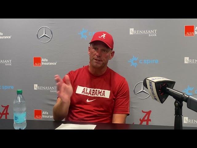 Alabama Head Coach Kalen DeBoer: Postgame Press Conference after Vanderbilt Loss