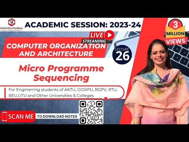 COA26: Micro Programme Sequencing |  Addressing Sequencing in Computer Organization