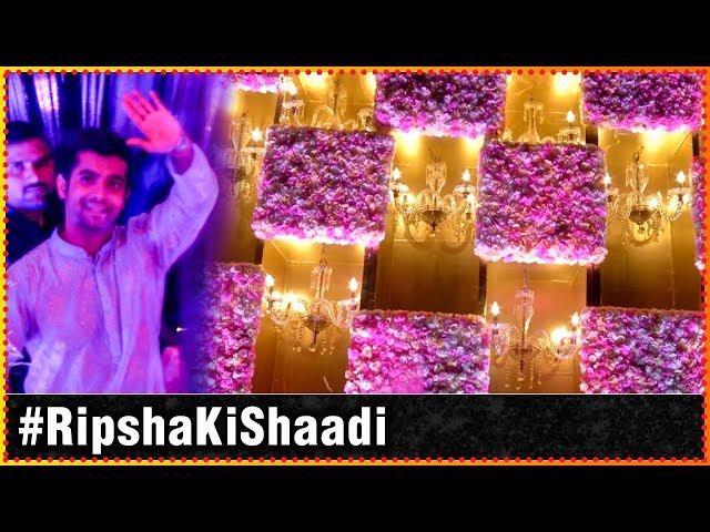 Grand Sangeet DECORATIONS Of Sharad Malhotra & Ripci Bhatia | EXCLUSIVE FOOTAGE