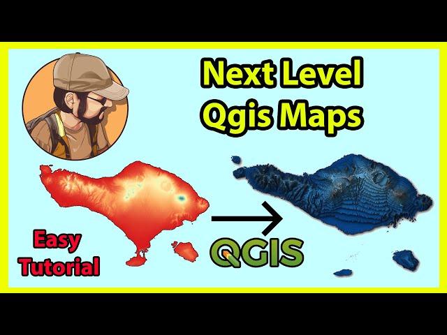 Make Qgis maps that standout (No one will teach you this )